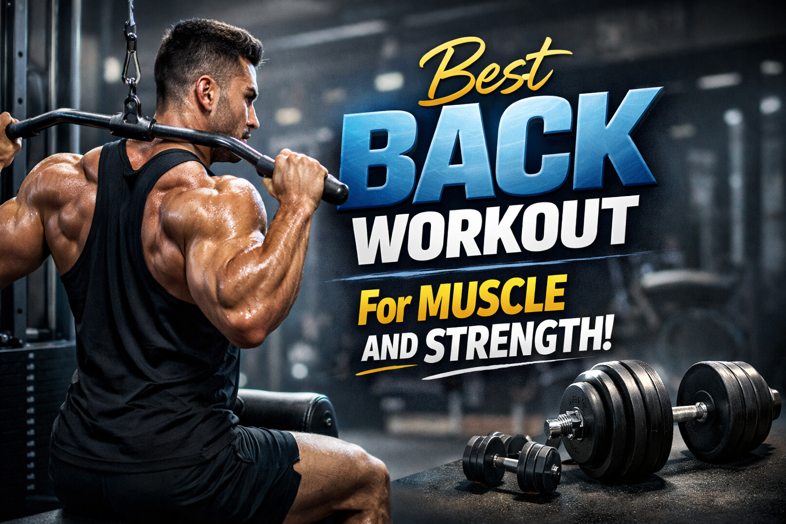 Best Back Workout For Muscle And Strenght