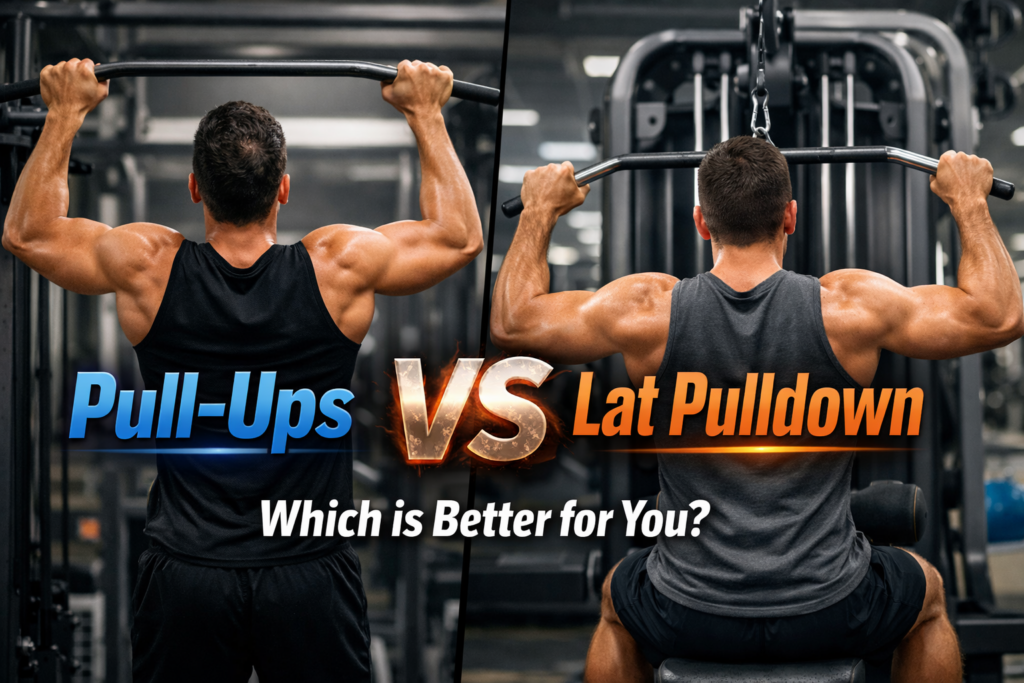 Back and Biceps Workout Gym