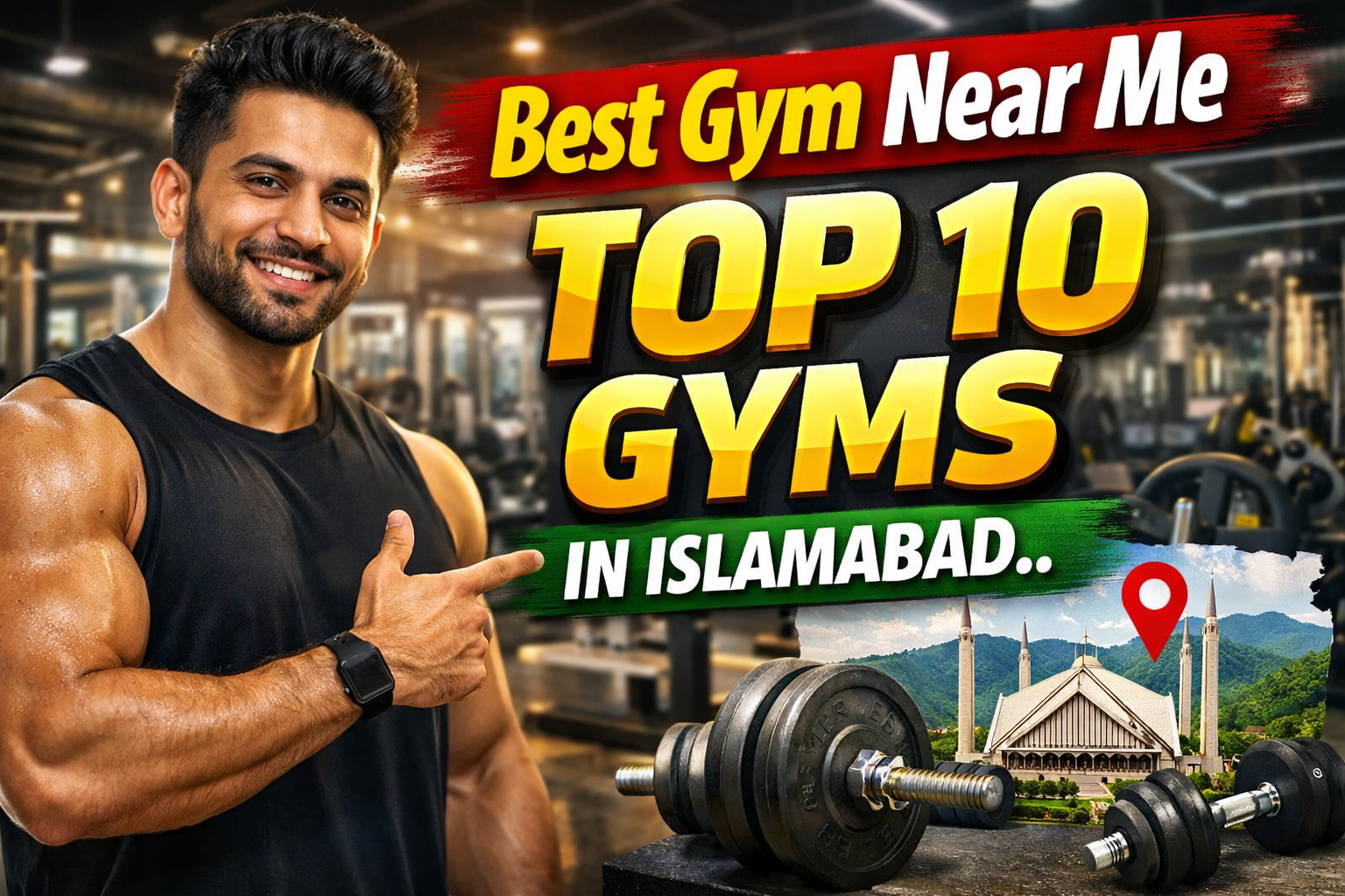 Best Gym Near Me. Top 10 Gyms in Islamabad..