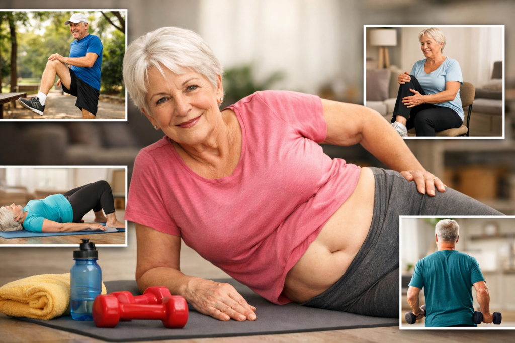 5 Daily Exercises That Flatten Belly Overhang Faster Than Crunches After 60